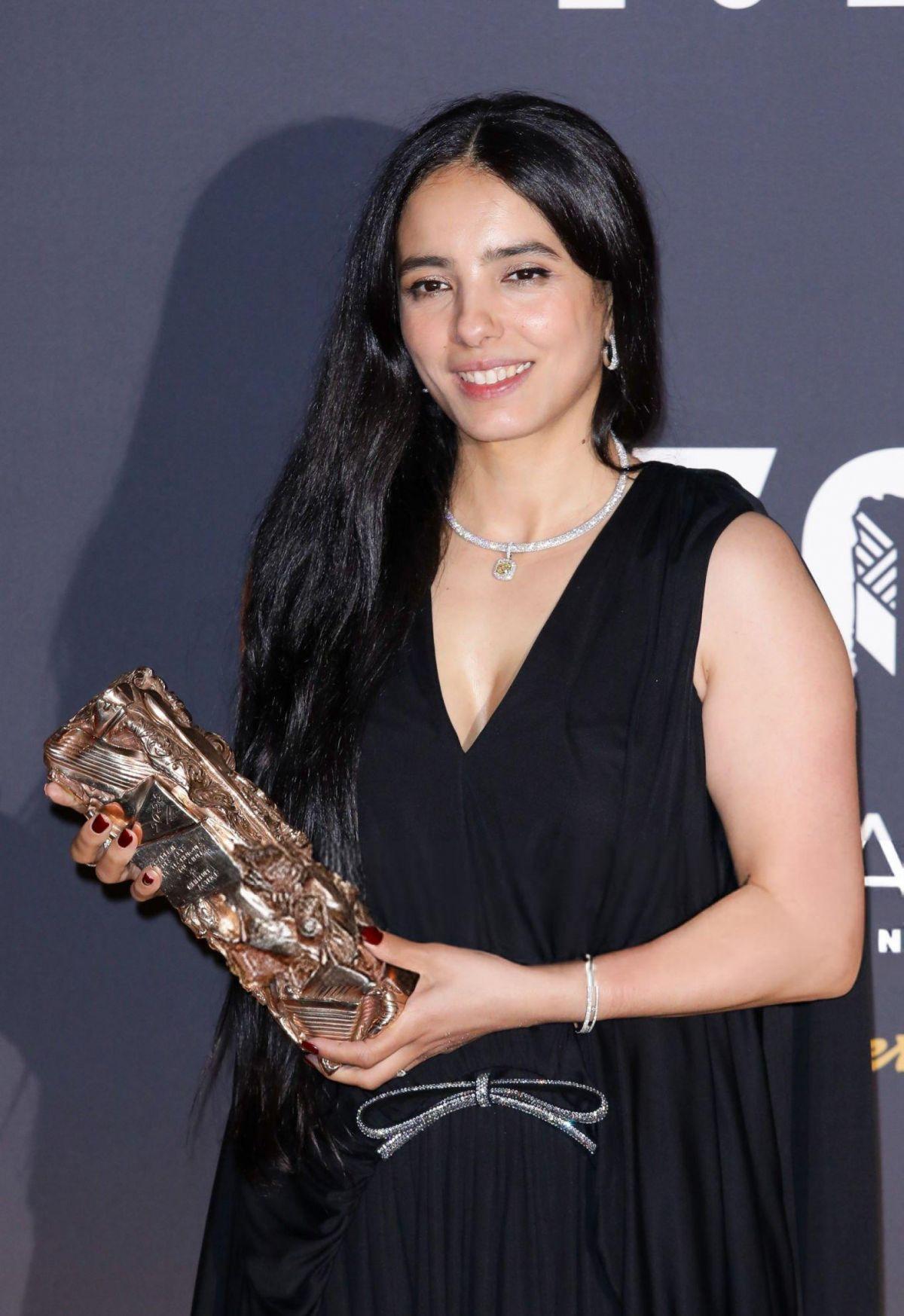 Hafsia Herzi at the 50th Cesar Film Awards, February 2025