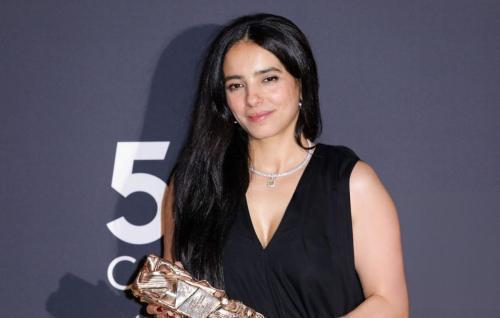 Hafsia Herzi at the 50th Cesar Film Awards, February 2025 1