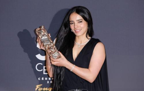 Hafsia Herzi at the 50th Cesar Film Awards, February 2025 4