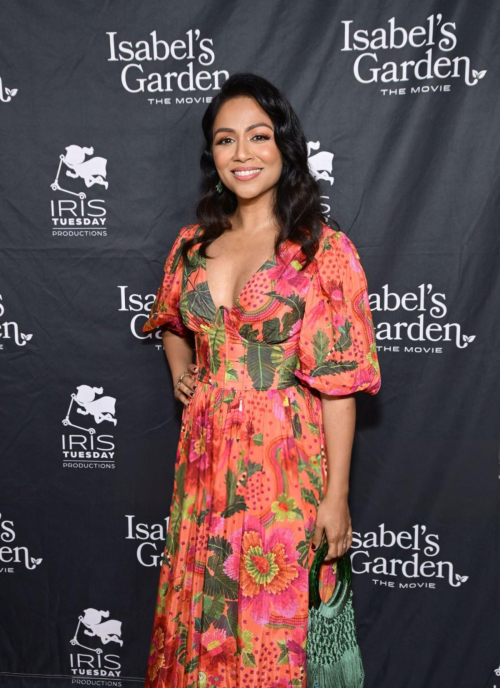 Karen David at Isabel’s Garden Premiere in LA, January 2025 5