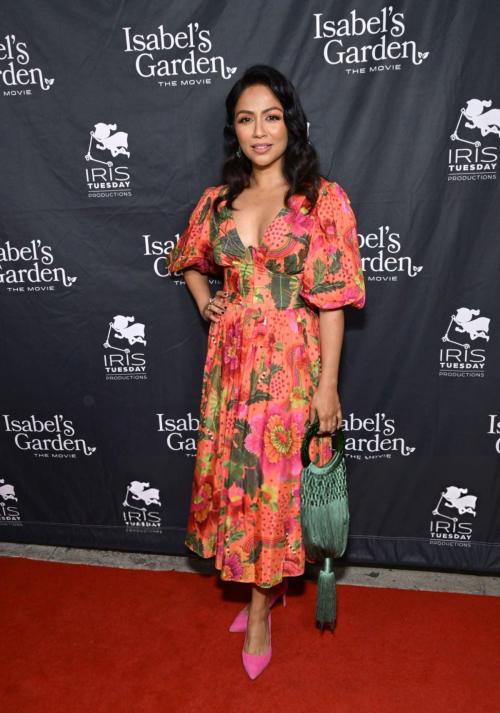 Karen David at Isabel’s Garden Premiere in LA, January 2025 6