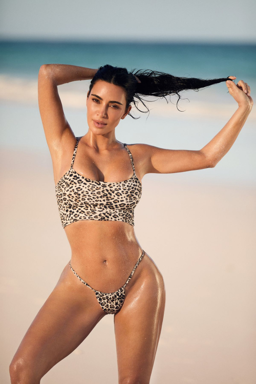 Kim Kardashian for Skims Swimwear Campaign, March 2025