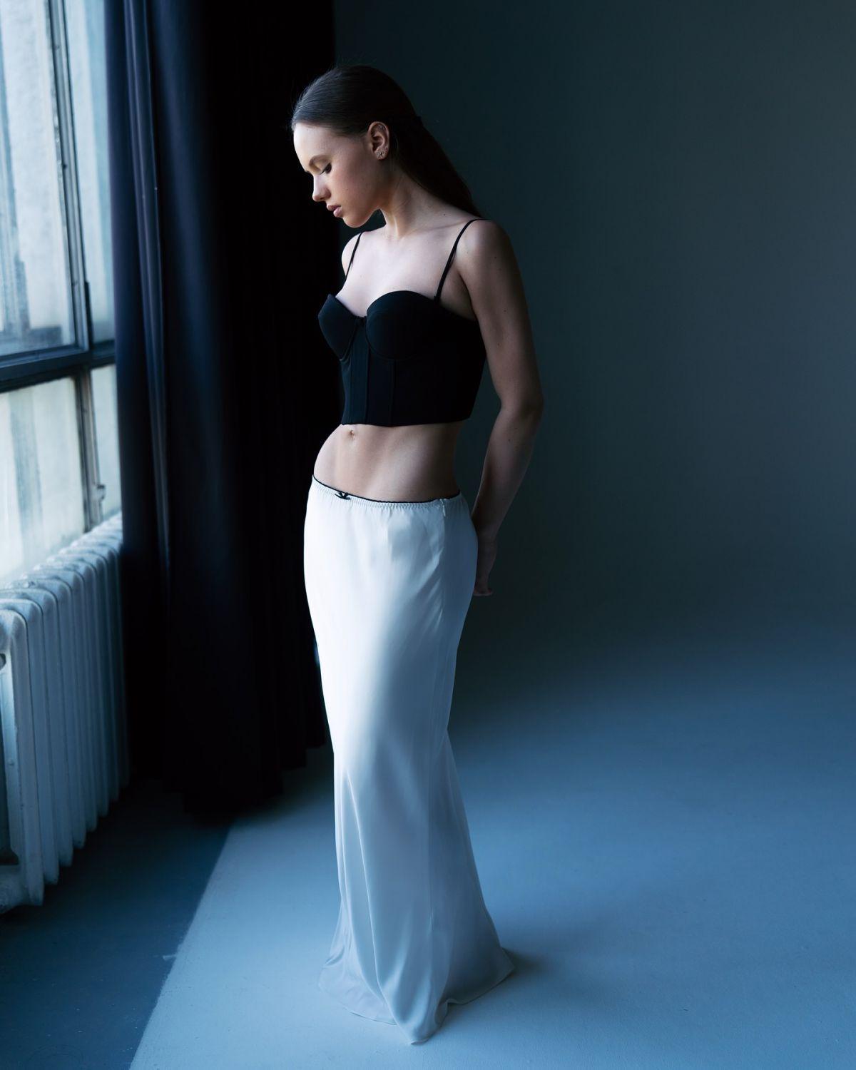 Kristina Shmidt at a Photoshoot, March 2025