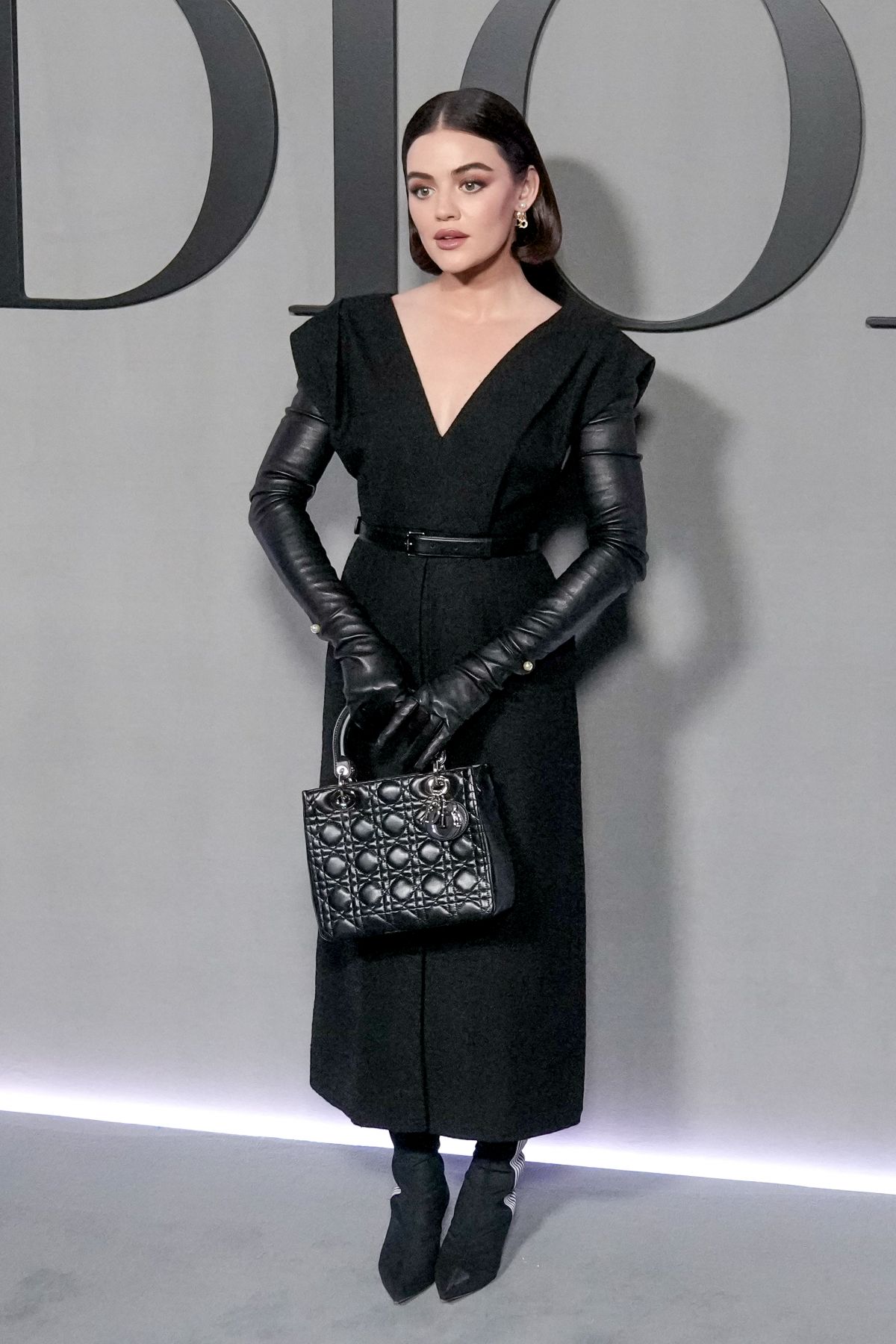 Lucy Hale at Christian Dior Show at Paris Fashion Week, March 2025