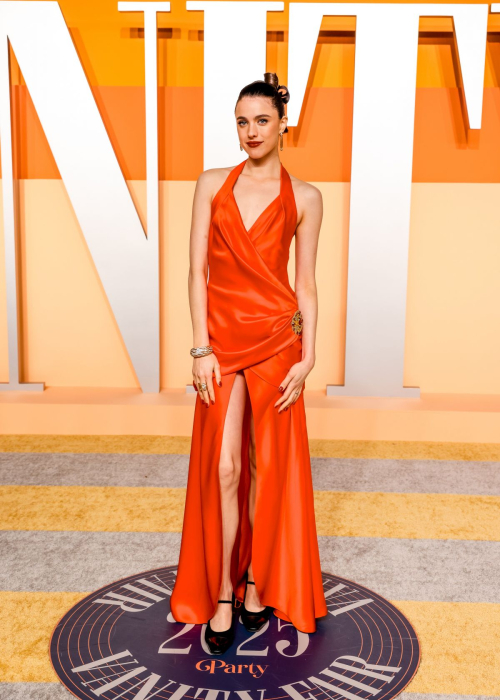 Margaret Qualley at 2025 Vanity Fair Oscar Party, March 2025 2