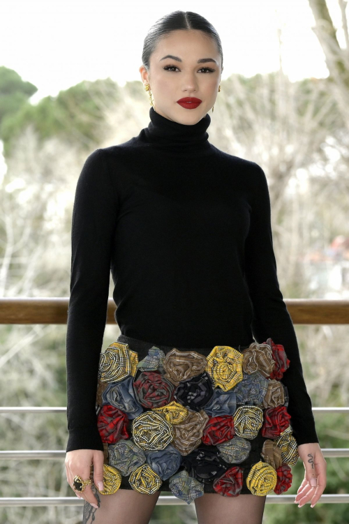 Maria Esposito at Mare Fuori 5th Season Photocall in Rome, February 2025 12