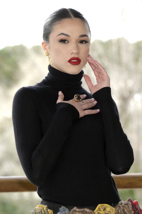 Maria Esposito at Mare Fuori 5th Season Photocall in Rome, February 2025 1