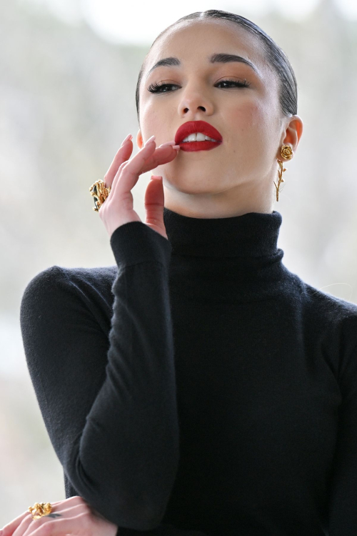 Maria Esposito at Mare Fuori 5th Season Photocall in Rome, February 2025 2