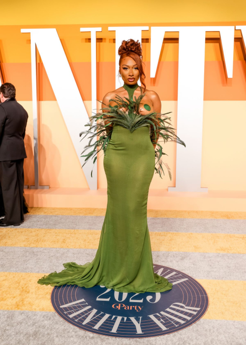 Megan Thee Stallion at Vanity Fair Oscar Party, Beverly Hills, March 2025 8