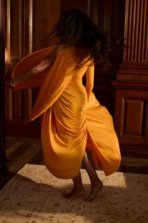 Naomie Harris for Harper’s Bazaar UK, Spring 2025 Feature 3