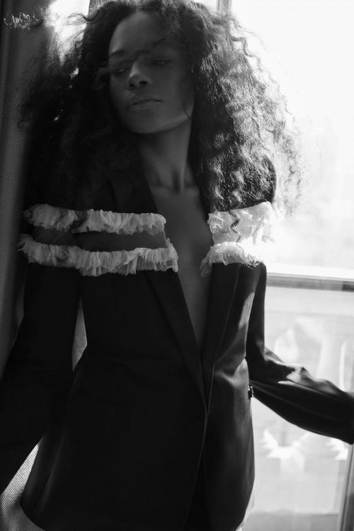 Naomie Harris for Harper’s Bazaar UK, Spring 2025 Feature 6