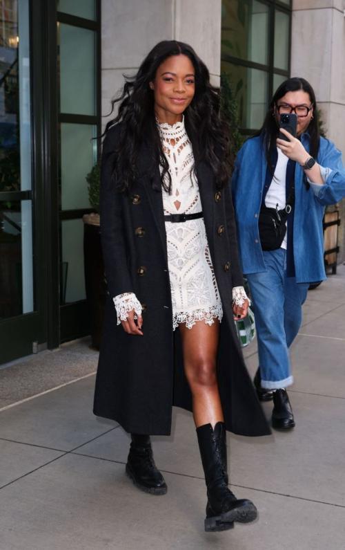 Naomie Harris Leaves Hotel in New York, March 2025 1