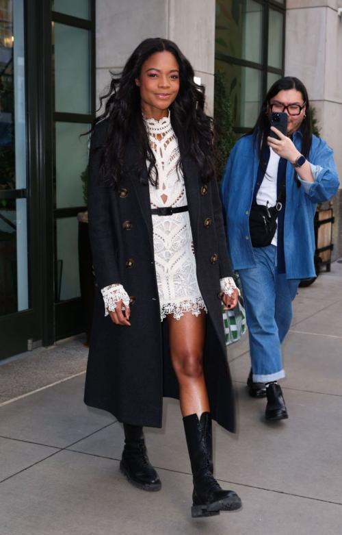 Naomie Harris Leaves Hotel in New York, March 2025 2