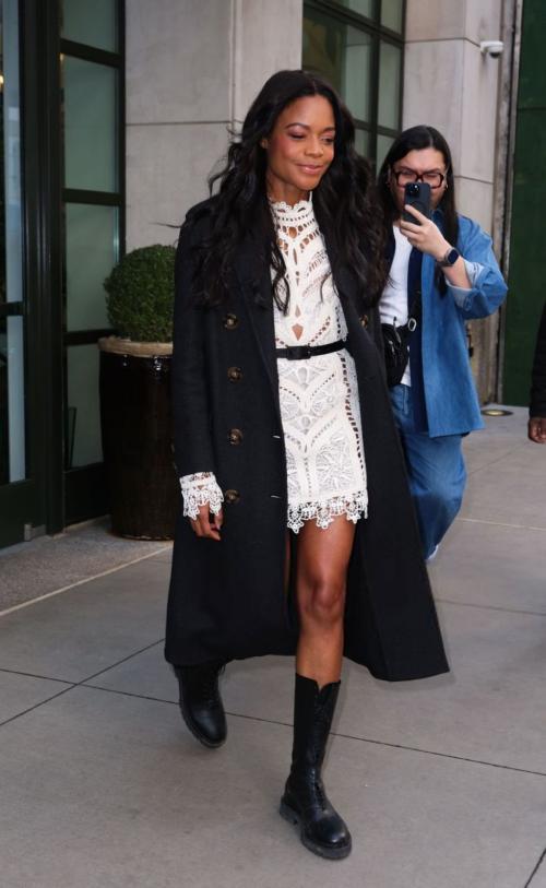 Naomie Harris Leaves Hotel in New York, March 2025 3