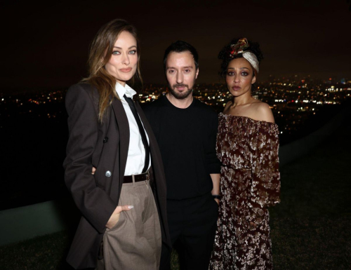 Olivia Wilde at Saint Laurent x Vanity Fair Pre-Oscar Dinner, February 2025 2