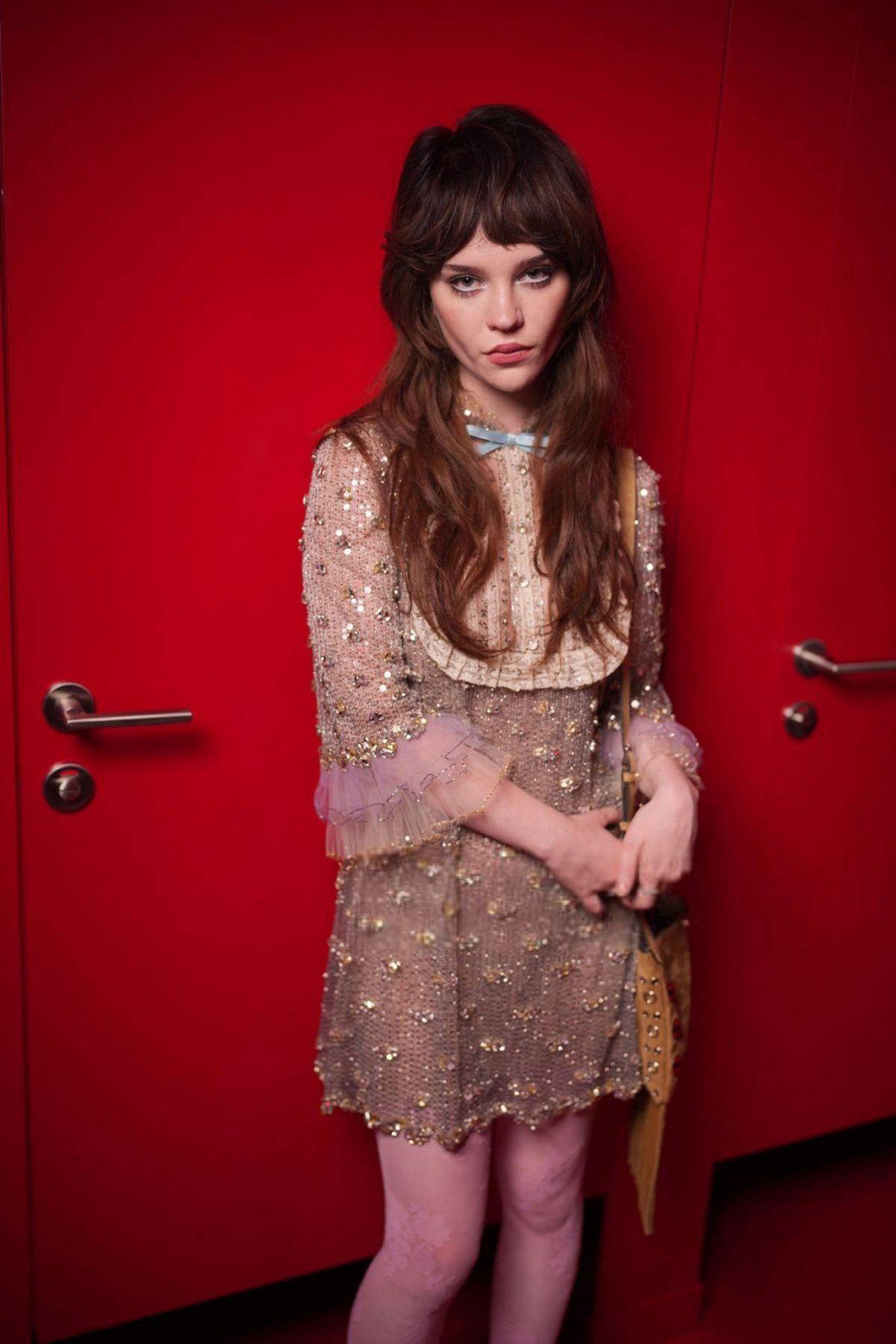 Sophie Thatcher at Valentino Show at Paris Fashion Week, March 2025