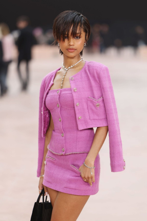 Tyla at Chanel Show at Paris Fashion Week, March 2025 6