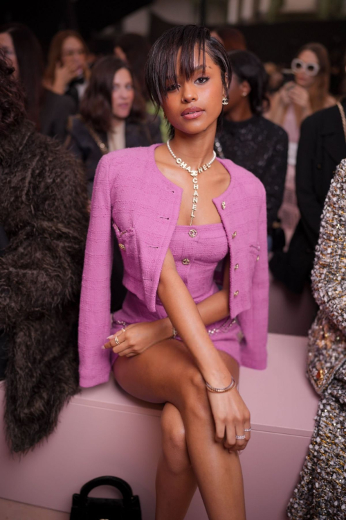 Tyla at Chanel Show at Paris Fashion Week, March 2025 8