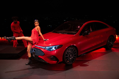 Tyla Performs at Mercedes-Benz CLA World Premiere in Rome, March 2025 7