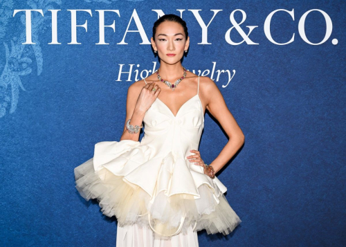 Ai Tominaga at Tiffany & Co. Blue Book Launch in New York City, April 2025 1