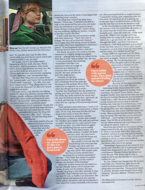 Aimee Lou Wood for Culture Magazine Shoot, April 2025 1