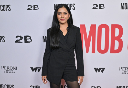 Alezah at Mob Cops Screening Los Angeles, April 2025 1