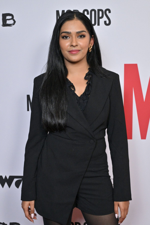 Alezah at Mob Cops Screening Los Angeles, April 2025 2