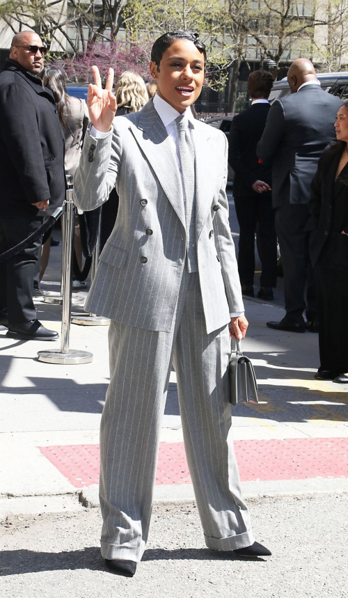 Ariana DeBose at Ralph Lauren Fall 2025 Collection Show in New York, April 2025 4