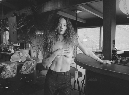 Ashley Moore for Soap Magazine 1, April 2025