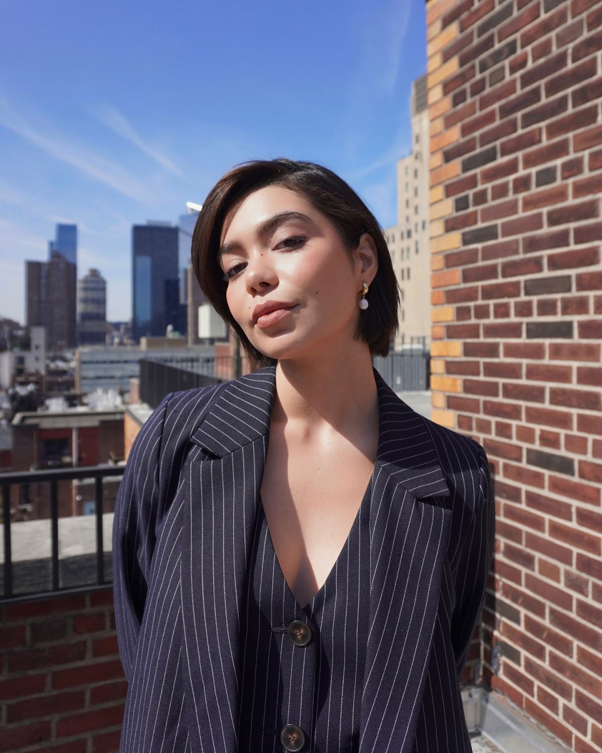 Auli’i Carvalho at a Photoshoot, April 2025