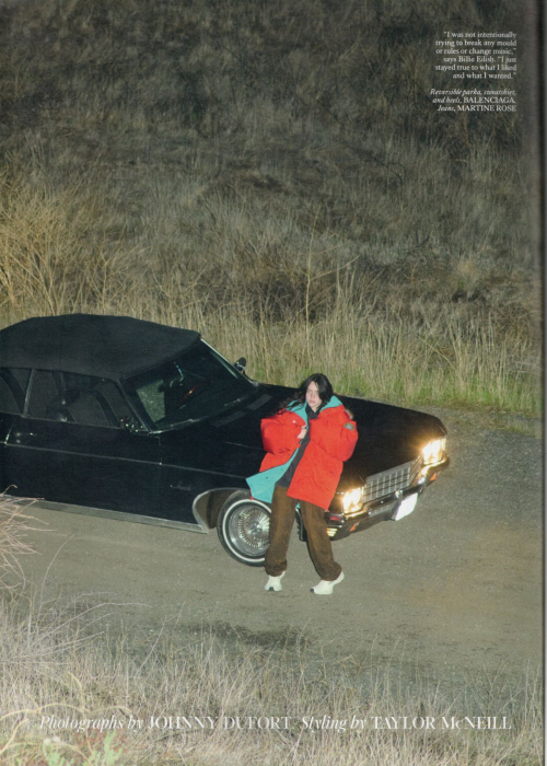 Billie Eilish in Vogue UK, May 2025 11