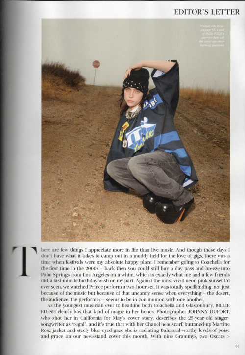 Billie Eilish in Vogue UK, May 2025 15