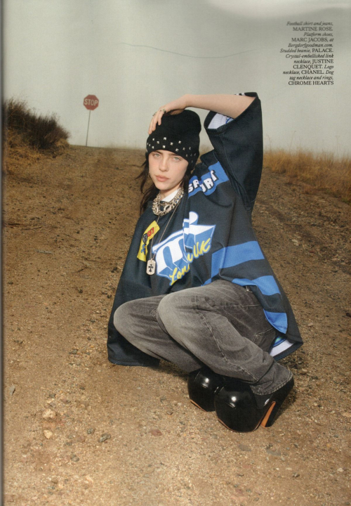 Billie Eilish in Vogue UK, May 2025 3