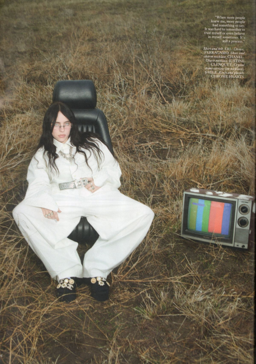 Billie Eilish in Vogue UK, May 2025 7