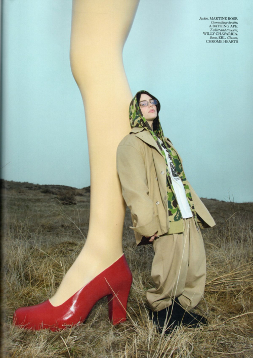 Billie Eilish in Vogue UK, May 2025 8