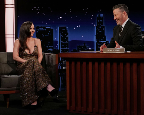 Christina Ricci at Jimmy Kimmel Live in Los Angeles, April 2025 2