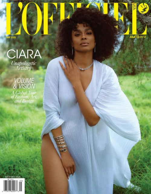 Ciara in L’Officiel USA, May 2025