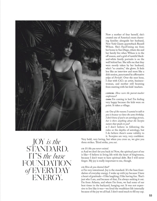 Ciara in L’Officiel USA, May 2025 9