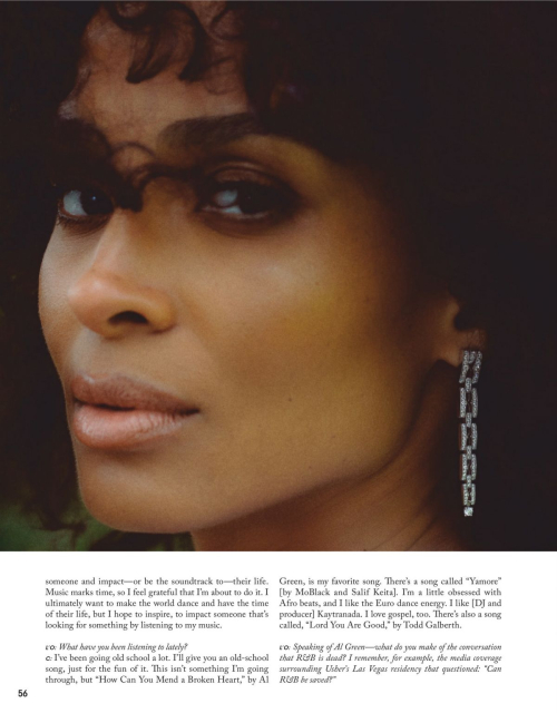 Ciara in L’Officiel USA, May 2025 6