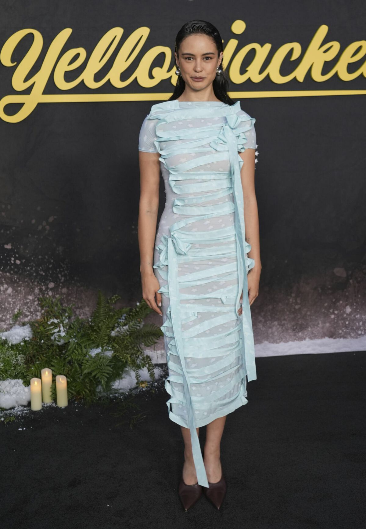 Courtney Eaton at Yellowjackets FYC event in LA, April 2025