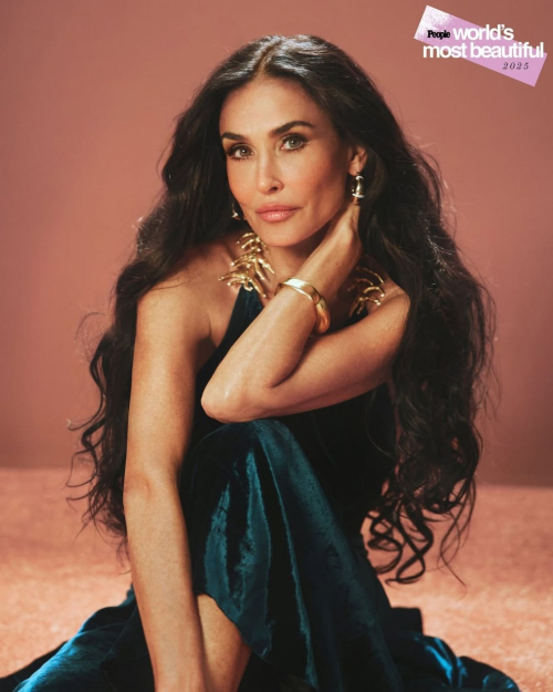 Demi Moore for People magazine beautiful, May 2025 9