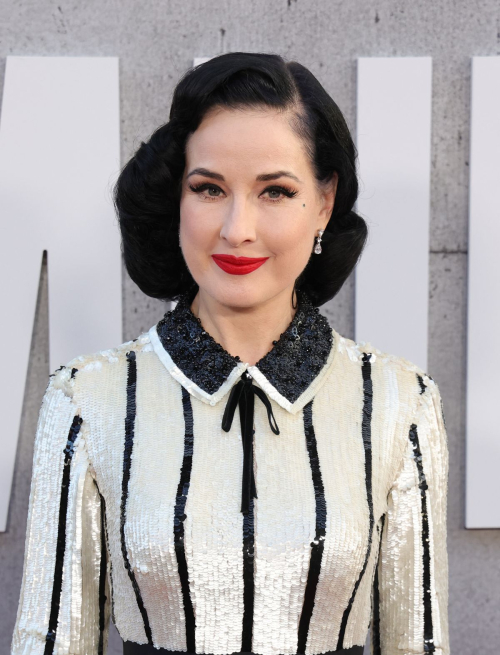 Dita Von Teese at Handmaids Tale Season 6 Premiere Los Angeles, April 2025