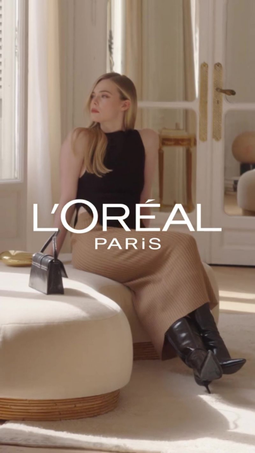 Elle Fanning for L’Oreal True Match Campaign, April 2025 1