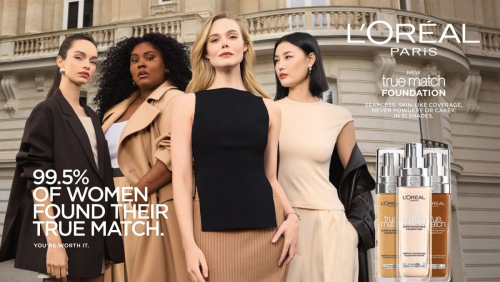 Elle Fanning for L’Oreal True Match Campaign, April 2025 8