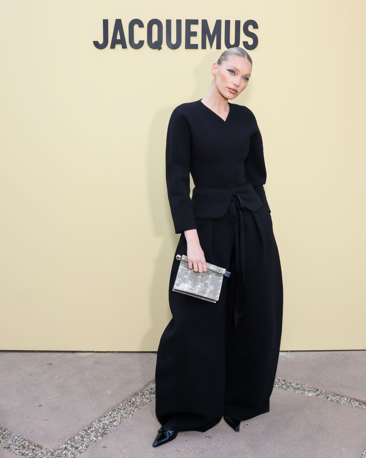 Elsa Hosk at Jacquemus Boutique Opening, April 2025