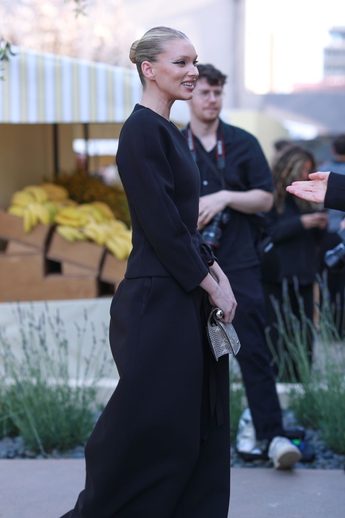 Elsa Hosk at Jacquemus Opening Event West Hollywood, April 2025