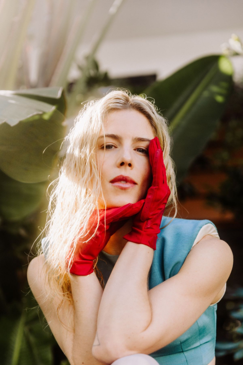 Emily Bett Rickards for Vingt Sept Magazine, April 2025 13