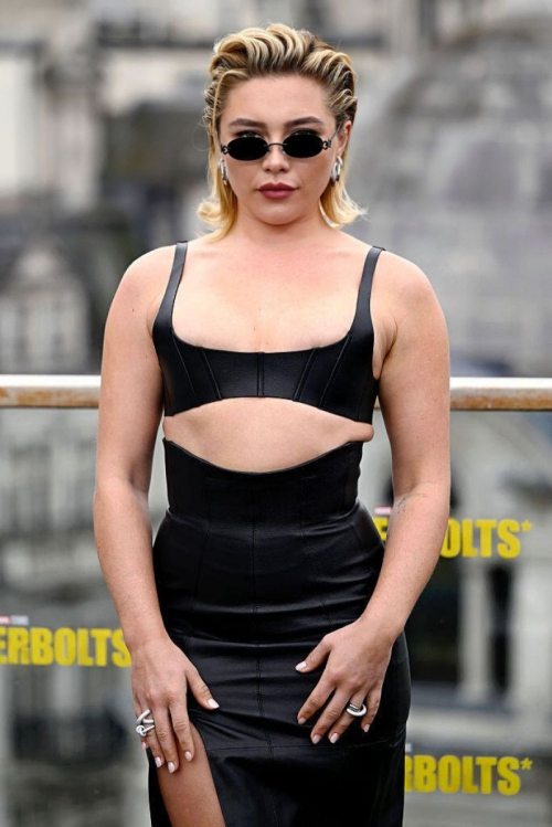 Florence Pugh at Thunderbolts Photocall London, April 2025