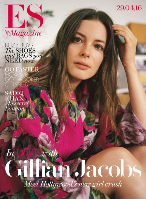 Gillian Jacobs in EveningStandard magazine, April 2016