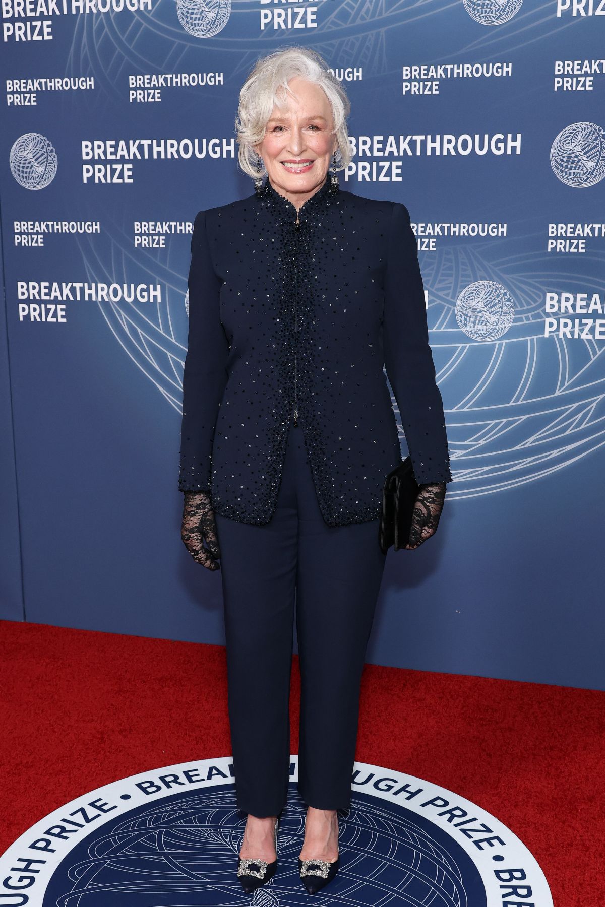 Glenn Close at Breakthrough Prize Ceremony, April 2025
